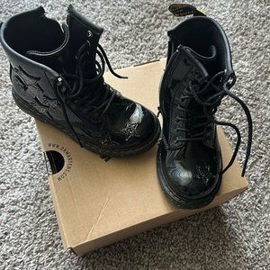 Toddler girl doc martens hardly worn
